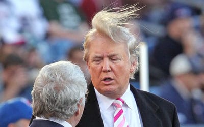 Trump Losing His Hair Over Global Warming
