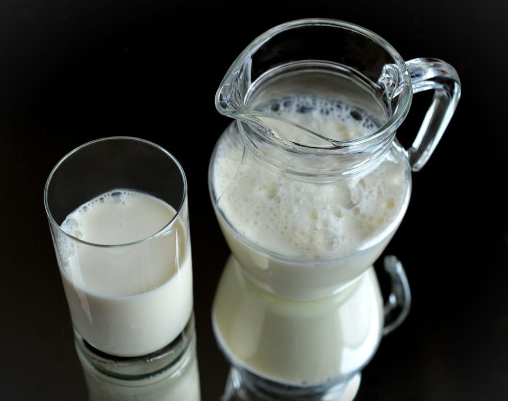 mjölk-hudvård-mat